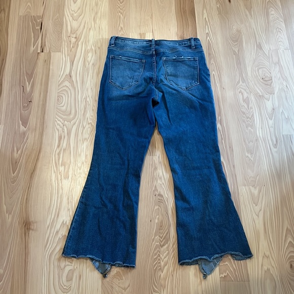 Vervet cropped flare jeans size 30 - Picture 2 of 4
